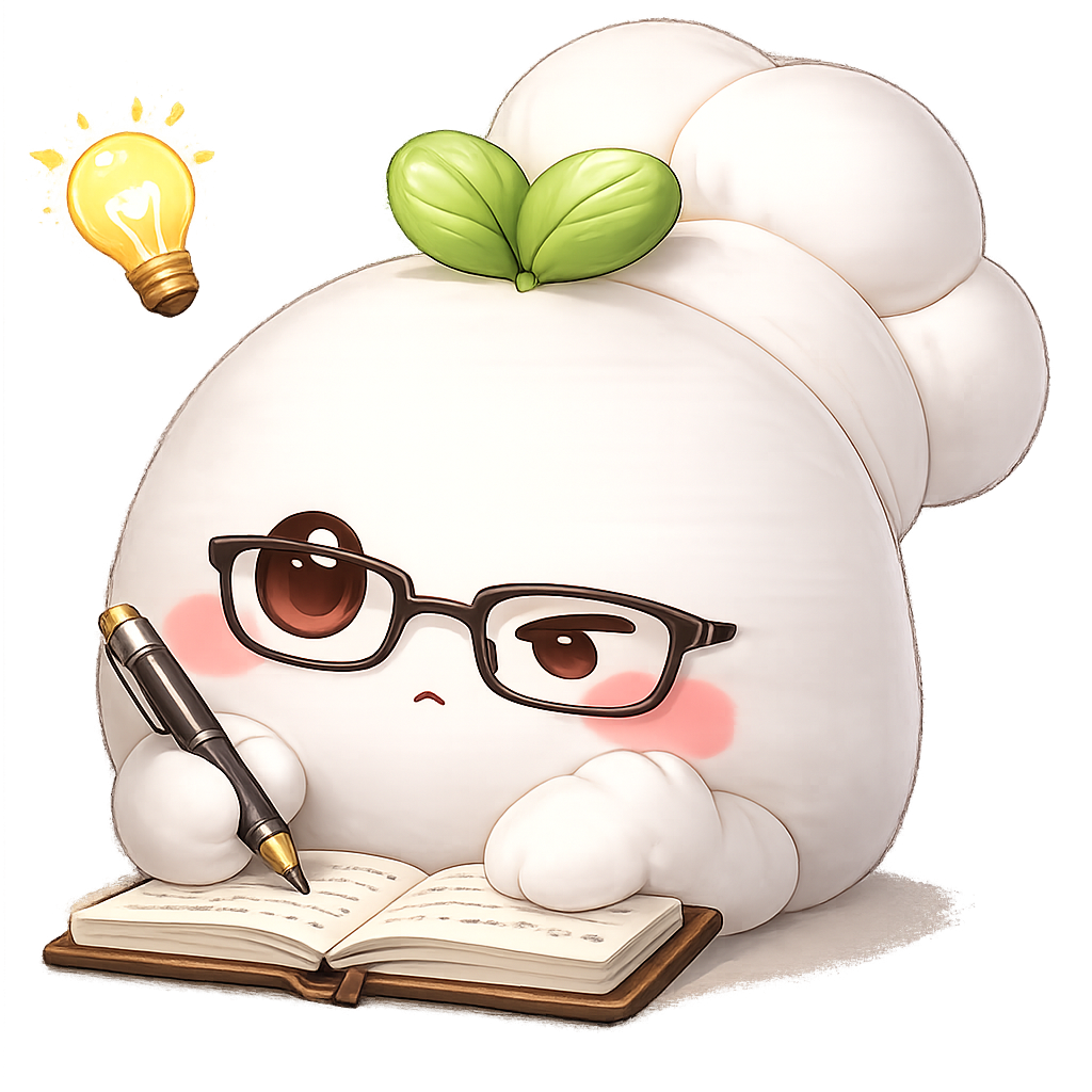 Nomi character reading beside a small light